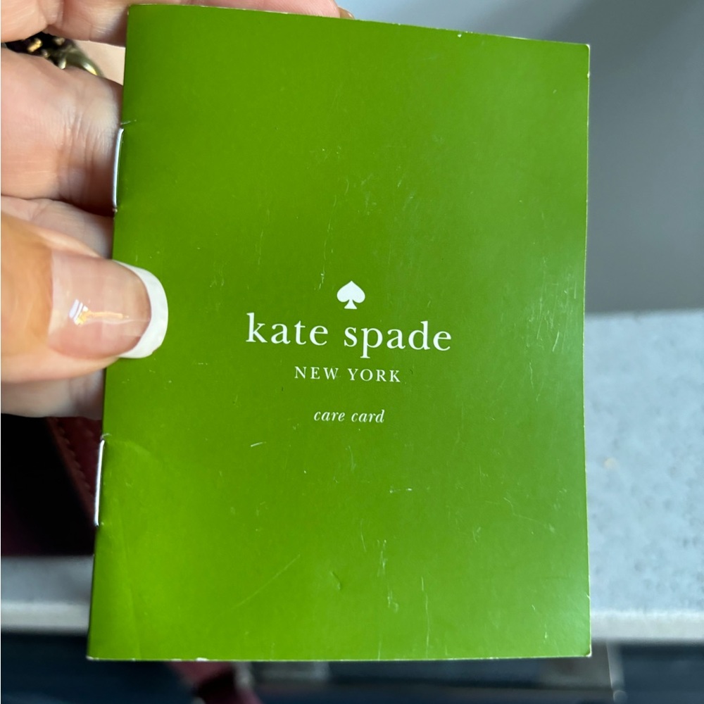 Kate Spade Burgundy Shoulder Bag - Picture 5 of 7